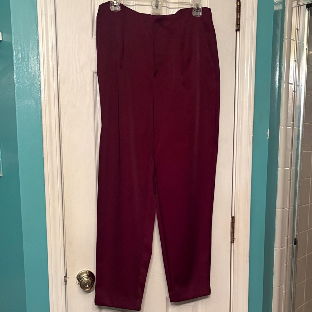 a new day Women's Burgundy Trousers